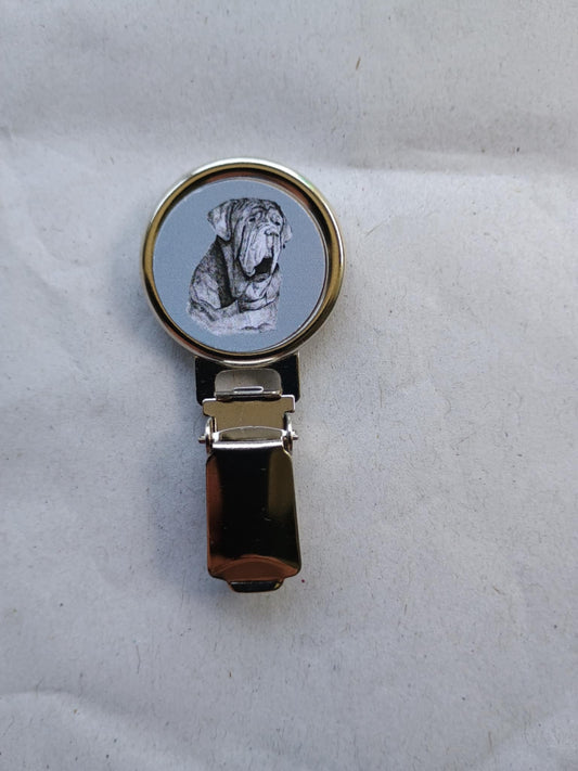 Neapolitan Mastiff Dog Show Ring Clip
