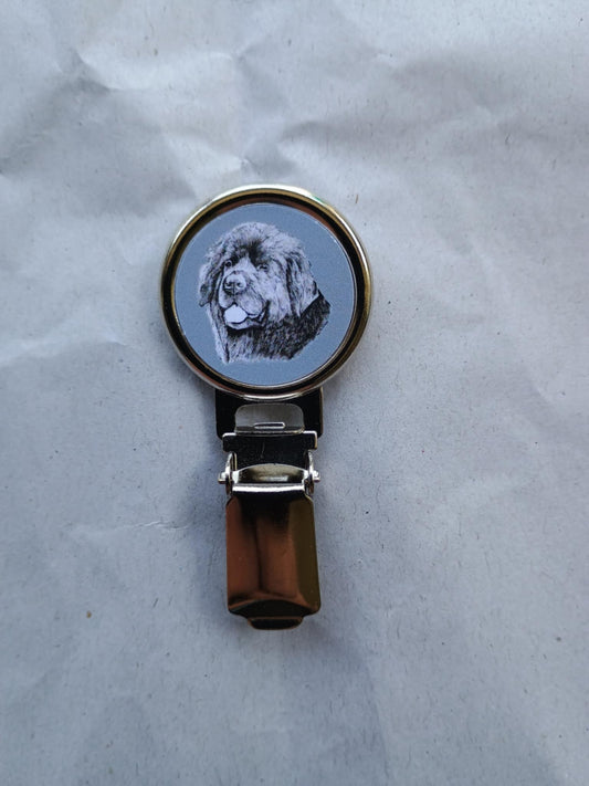 Newfoundland Dog Show Ring Clip