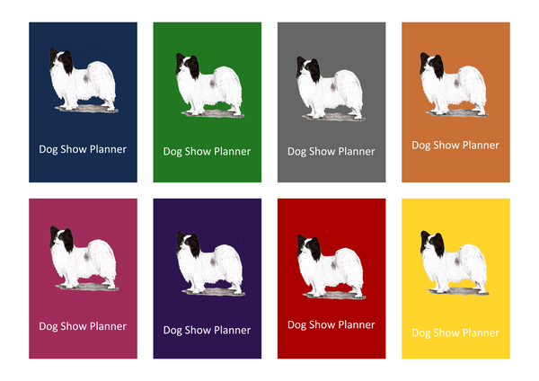 Papillon Dog Show Planner Book