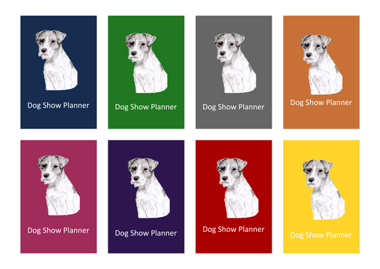 Parson Russell Terrier Dog Show Planner Book