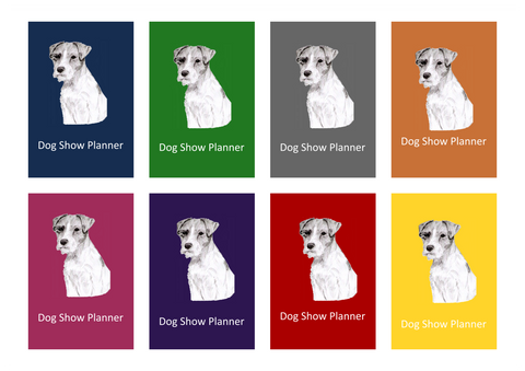 Parson Russell Terrier Dog Show Planner Book