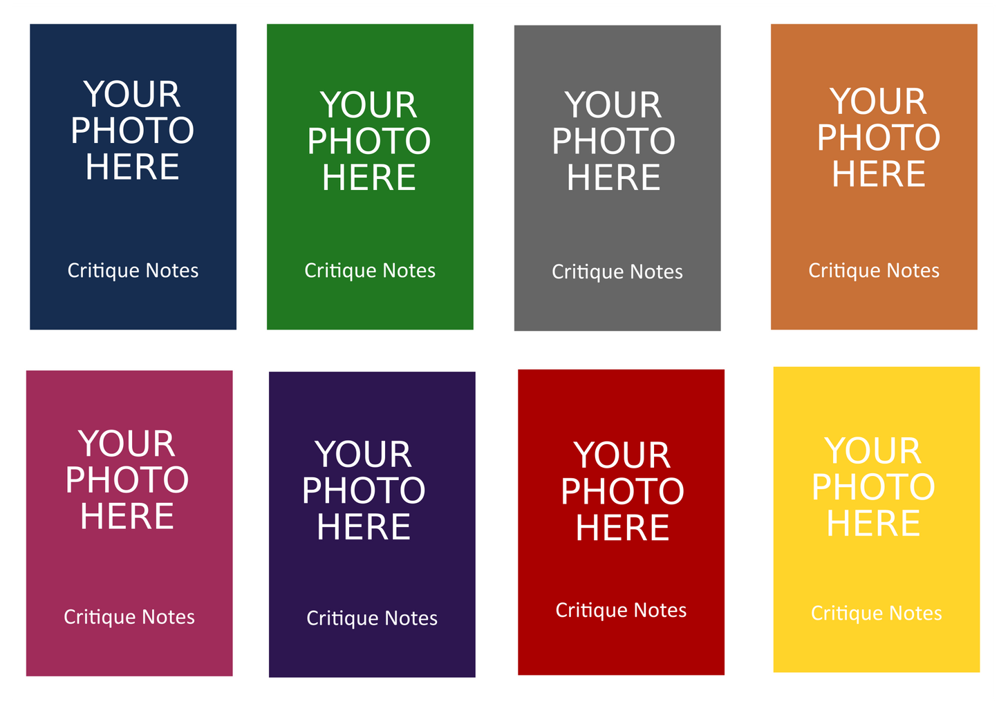 Personalised YOUR OWN PHOTO Dog Show Judging Critique Notes Book A5