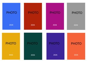 2026 Personalised Your own PHOTO Week Per View Diary: A4, A5 or A6, Dog Show, Normal or Appointment