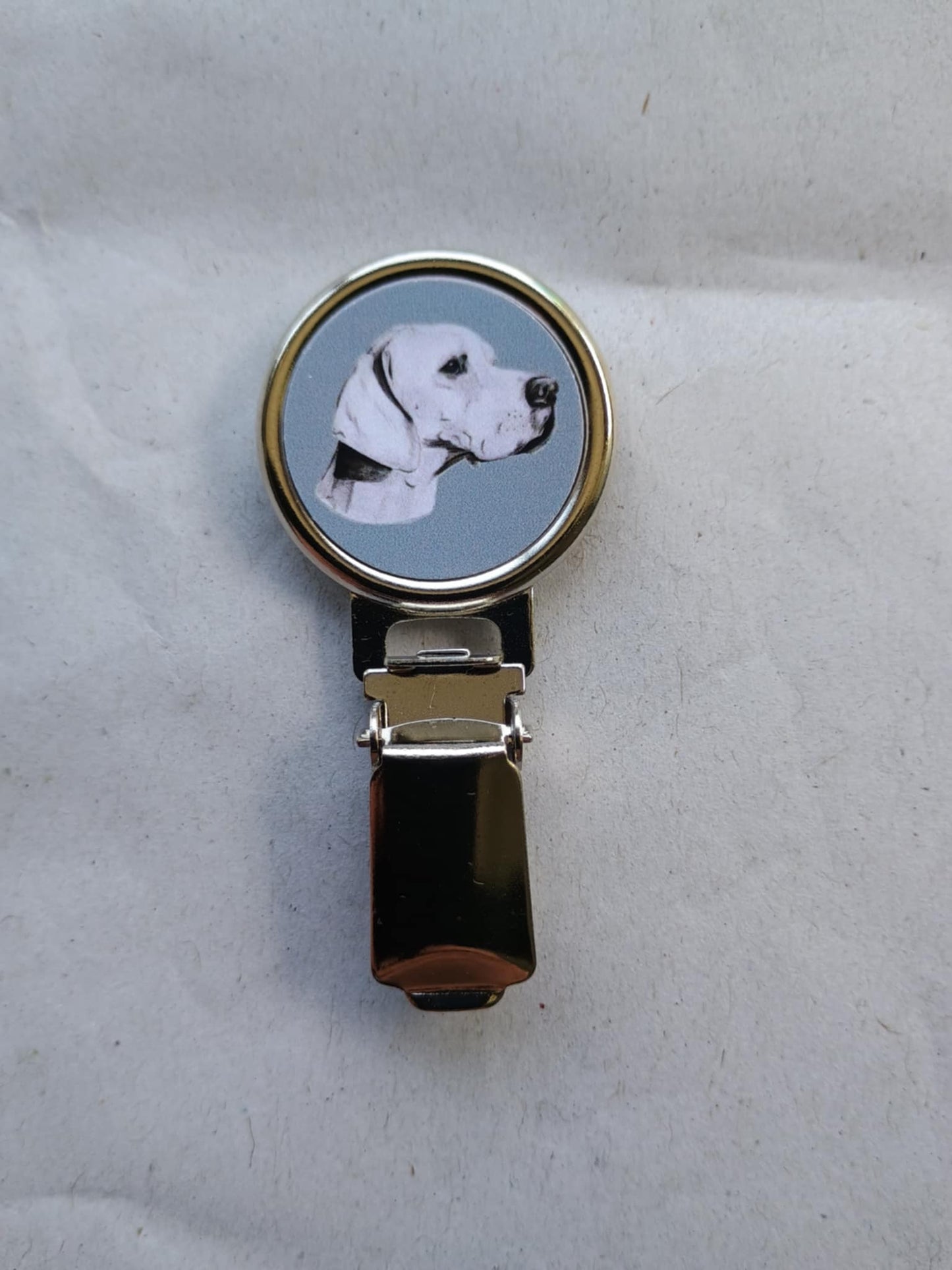 Pointer Dog Show Ring Clip