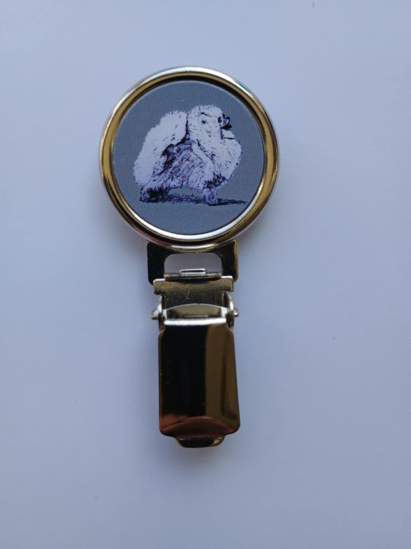Pomeranian Dog Show Ring Clip