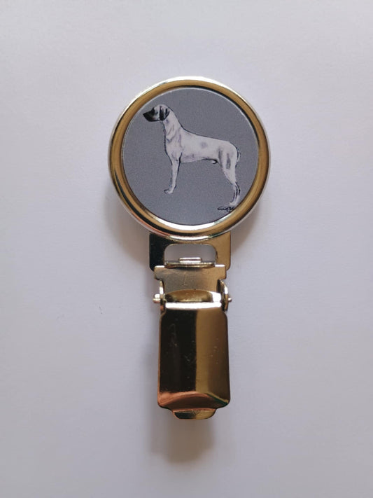 Rhodesian Ridgeback Dog Show Ring Clip