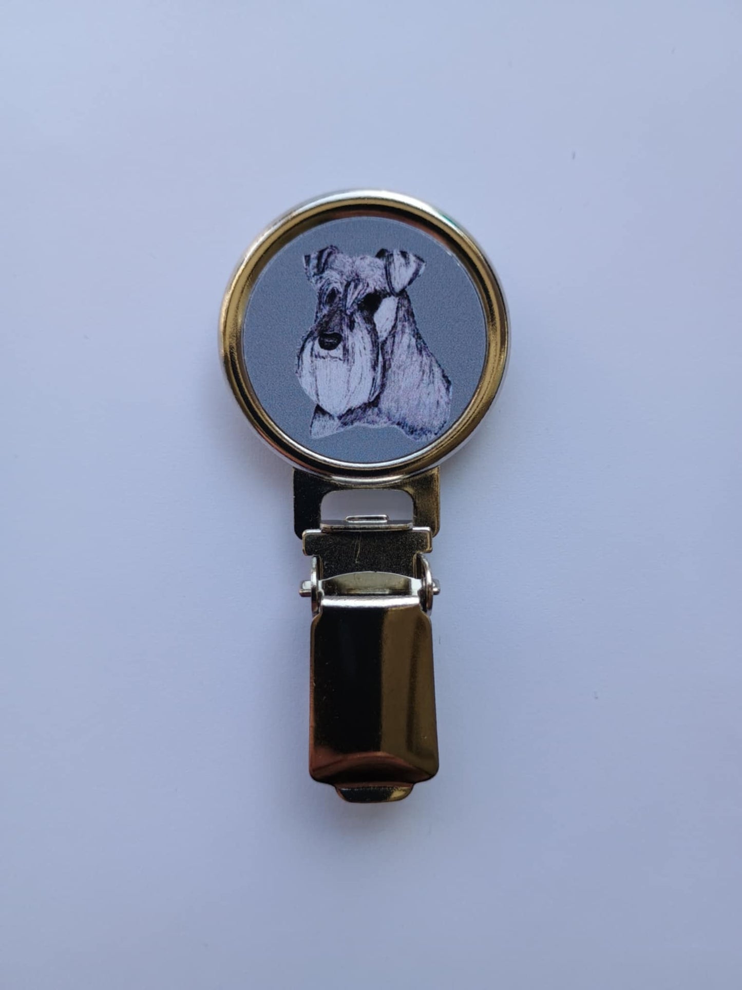 Schnauzer Dog Show Ring Clip