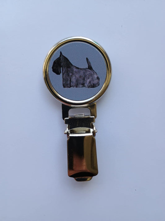 Scottish Terrier Dog Show Ring Clip