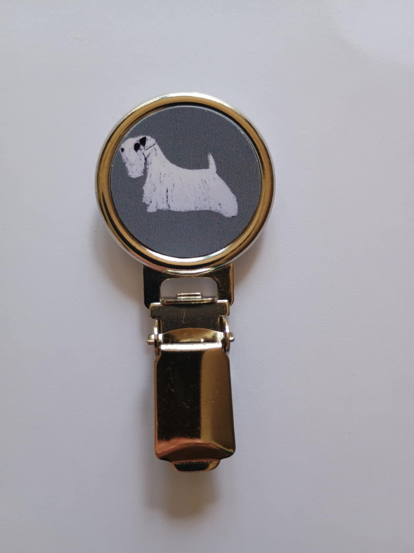 Sealyham Terrier Dog Show Ring Clip