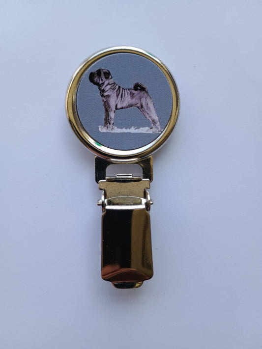 Shar Pei Dog Show Ring Clip