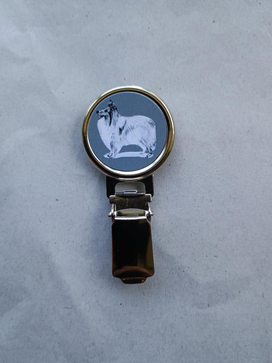 Shetland Sheepdog Dog Show Ring Clip