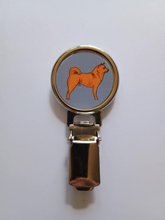 Japanese Shiba Inu Dog Show Ring Clip