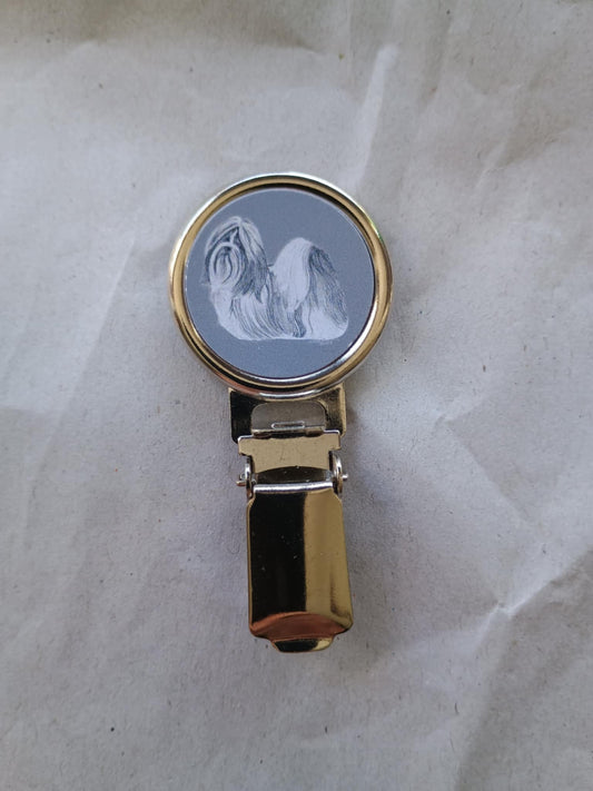Shih Tzu Dog Show Ring Clip