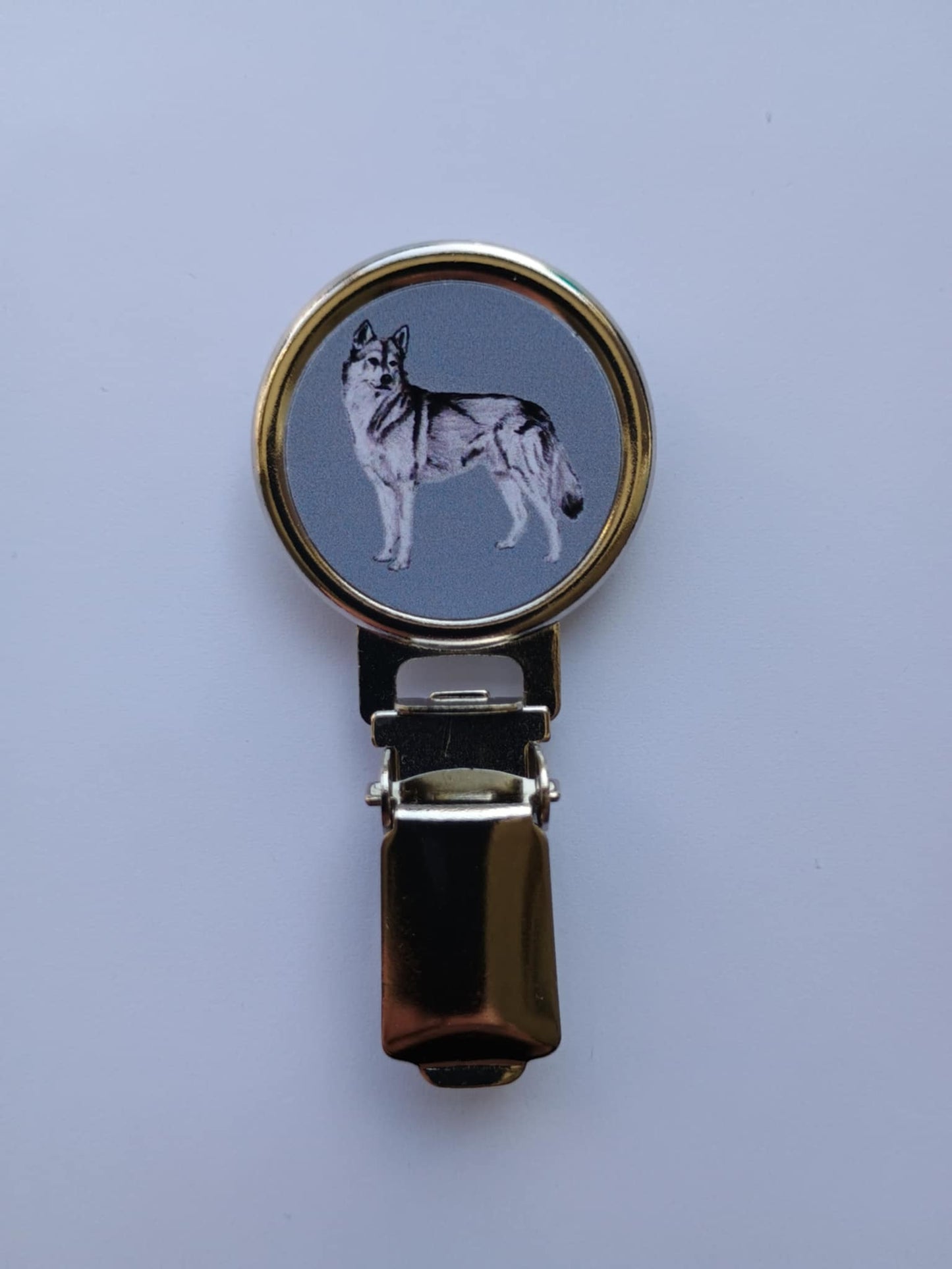 Siberian Husky Dog Show Ring Clip
