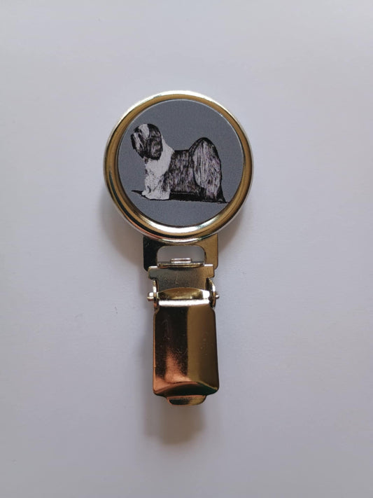 Tibetan Terrier Dog Show Ring Clip