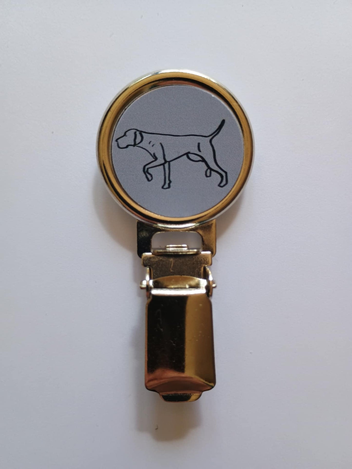 Hungarian Vizsla Dog Show Ring Clip