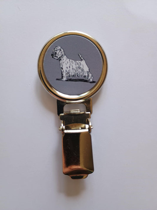 West Highland White Terrier Dog Show Ring Clip