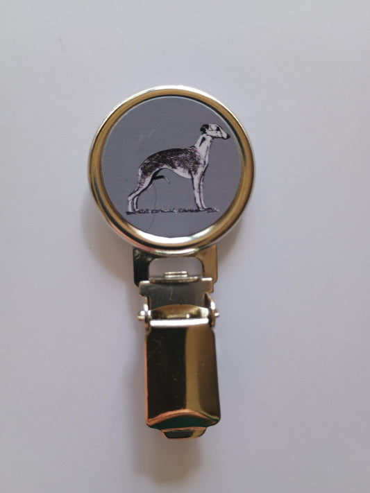 Whippet Dog Show Ring Clip