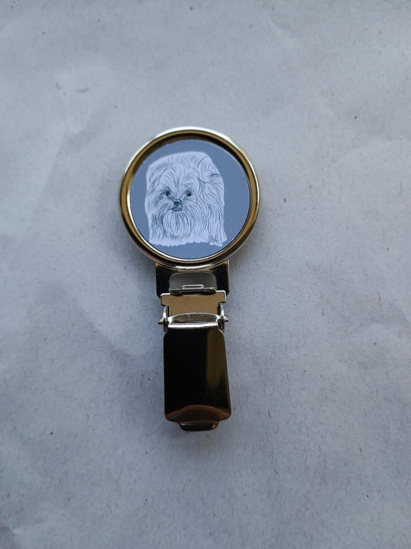 Affenpinscher Dog Show Ring Clip