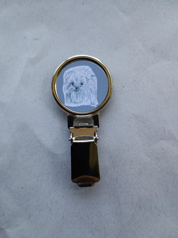 Affenpinscher Dog Show Ring Clip