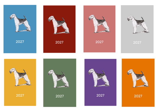 Airedale Terrier Week Per View 2027 Diary: A4, A5 or A6, Dog Show, Normal or Appointment