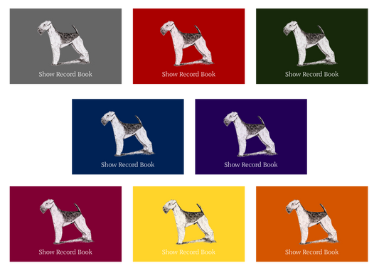 Airedale Terrier Dog Show Record Book