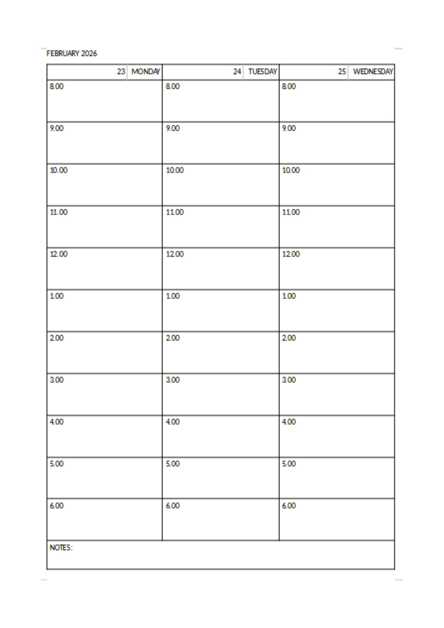 White Swiss Shepherd Week Per View 2026 Diary: A4, A5 or A6, Dog Show, Normal or Appointment