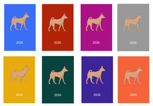 Basenji Week Per View 2026 Diary: A4, A5 or A6, Dog Show, Normal or Appointment