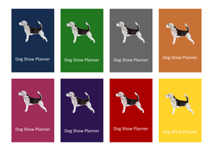 Beagle Dog Show Planner Book