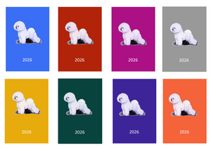 Bichon Week Per View 2026 Diary: A4, A5 or A6, Dog Show, Normal or Appointment