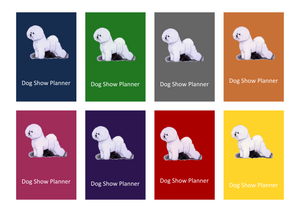 Bichon Dog Show Planner Book