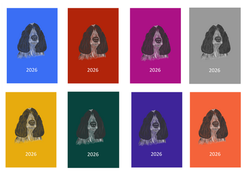 Blue Roan Cocker Spaniel Week Per View 2026 Diary: A4, A5 or A6, Dog Show, Normal or Appointment