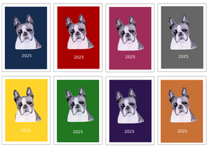 Boston Terrier Week Per View Diary: A4, A5 or A6, Dog Show, Normal or Appointment