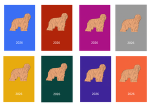 Briard Week Per View 2026 Diary: A4, A5 or A6, Dog Show, Normal or Appointment