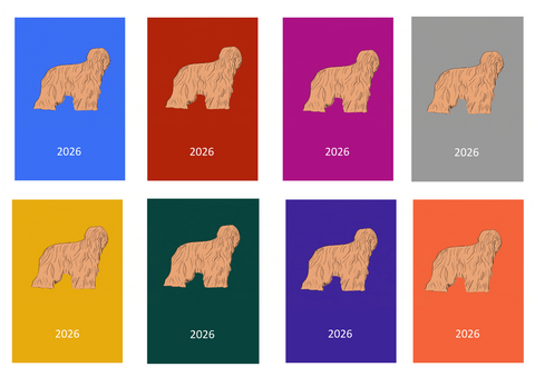 Briard Week Per View 2026 Diary: A4, A5 or A6, Dog Show, Normal or Appointment