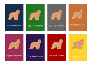 Briard Dog Show Planner Book