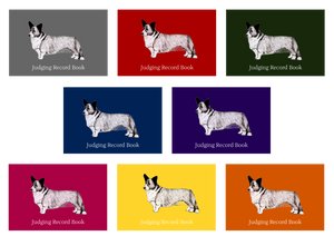 Cardigan Welsh Corgi Dog Show Judging Record Book