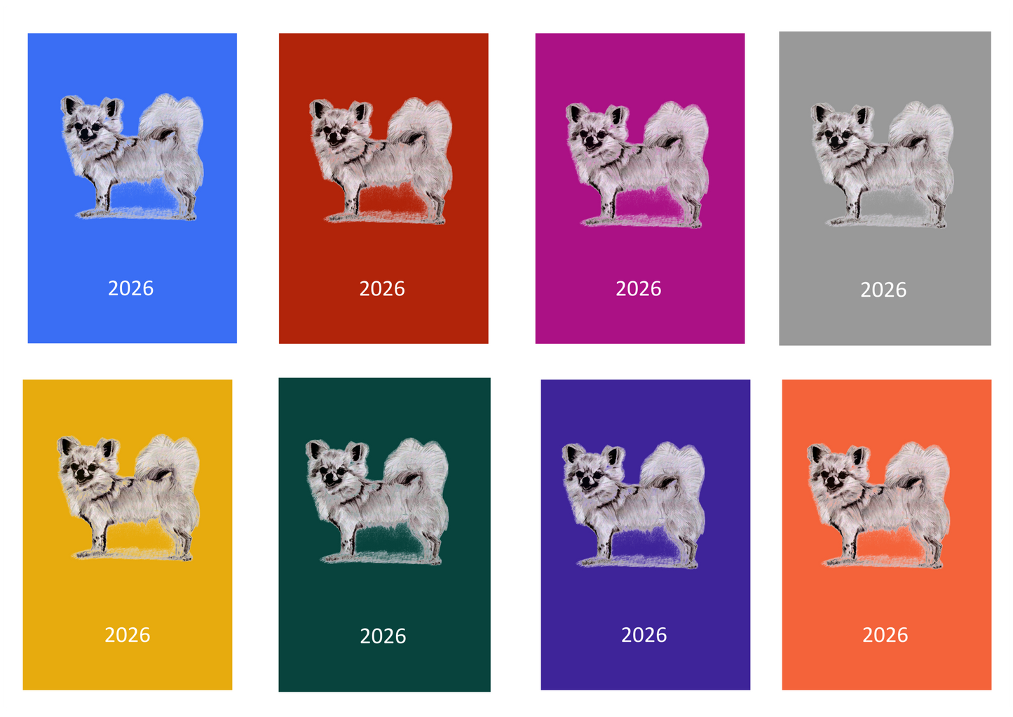 L/C Chihuahua Week Per View 2026 Diary: A4, A5 or A6, Dog Show, Normal or Appointment