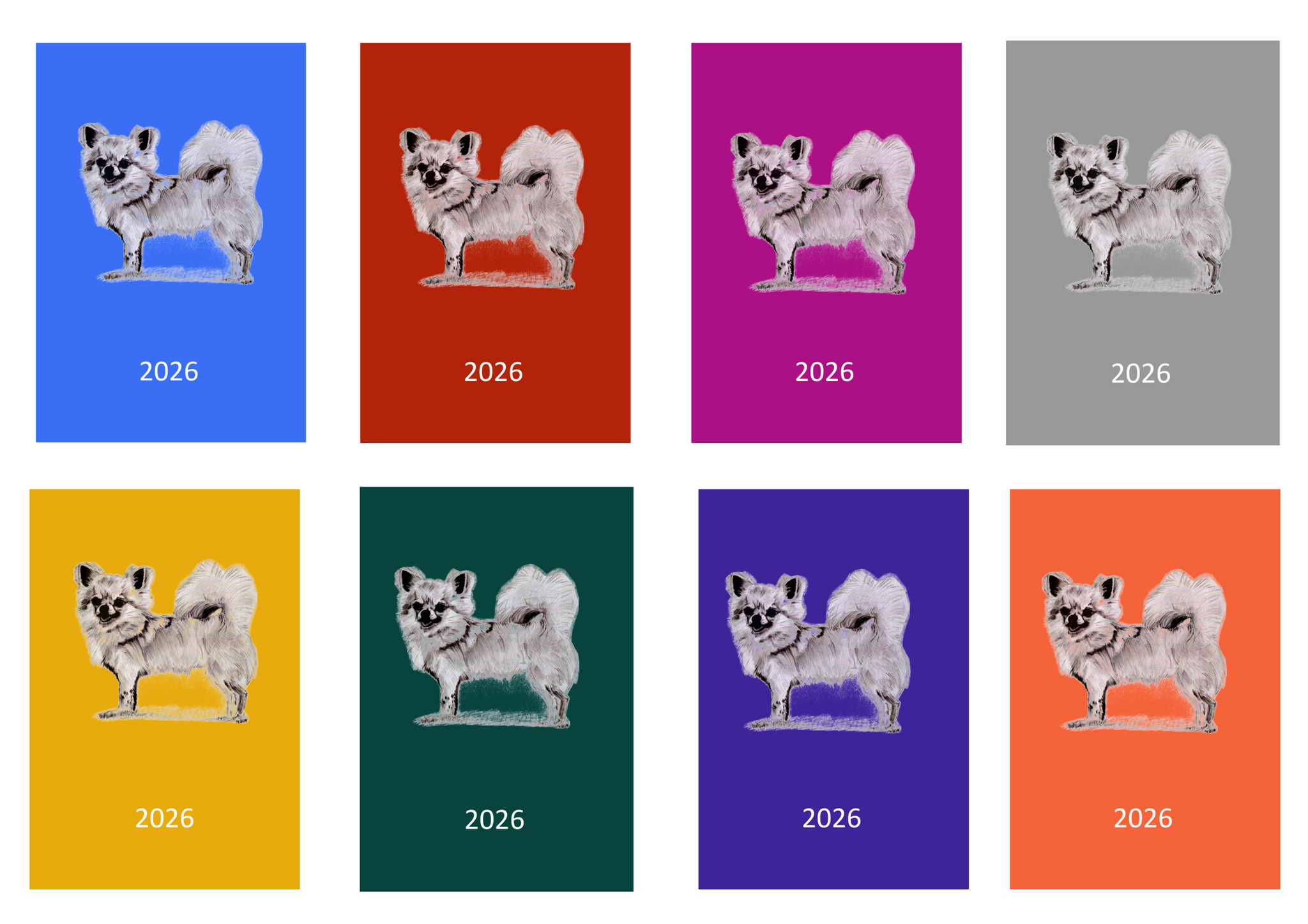 L/C Chihuahua Week Per View 2026 Diary: A4, A5 or A6, Dog Show, Normal or Appointment