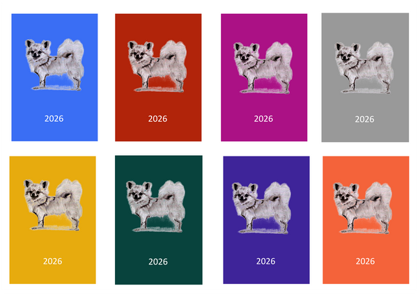 L/C Chihuahua Week Per View 2026 Diary: A4, A5 or A6, Dog Show, Normal or Appointment