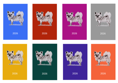 L/C Chihuahua Week Per View 2026 Diary: A4, A5 or A6, Dog Show, Normal or Appointment
