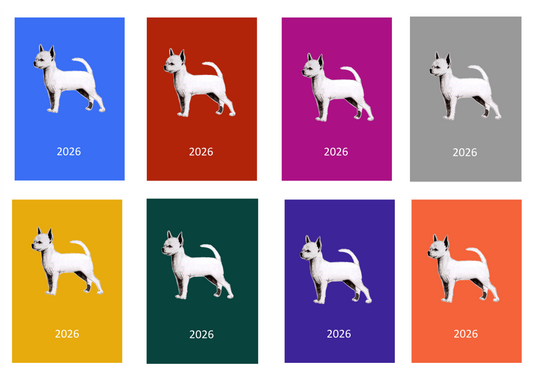 S/C Chihuahua Week Per View 2026 Diary: A4, A5 or A6, Dog Show, Normal or Appointment