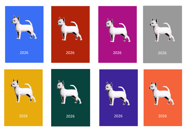 S/C Chihuahua Week Per View 2026 Diary: A4, A5 or A6, Dog Show, Normal or Appointment