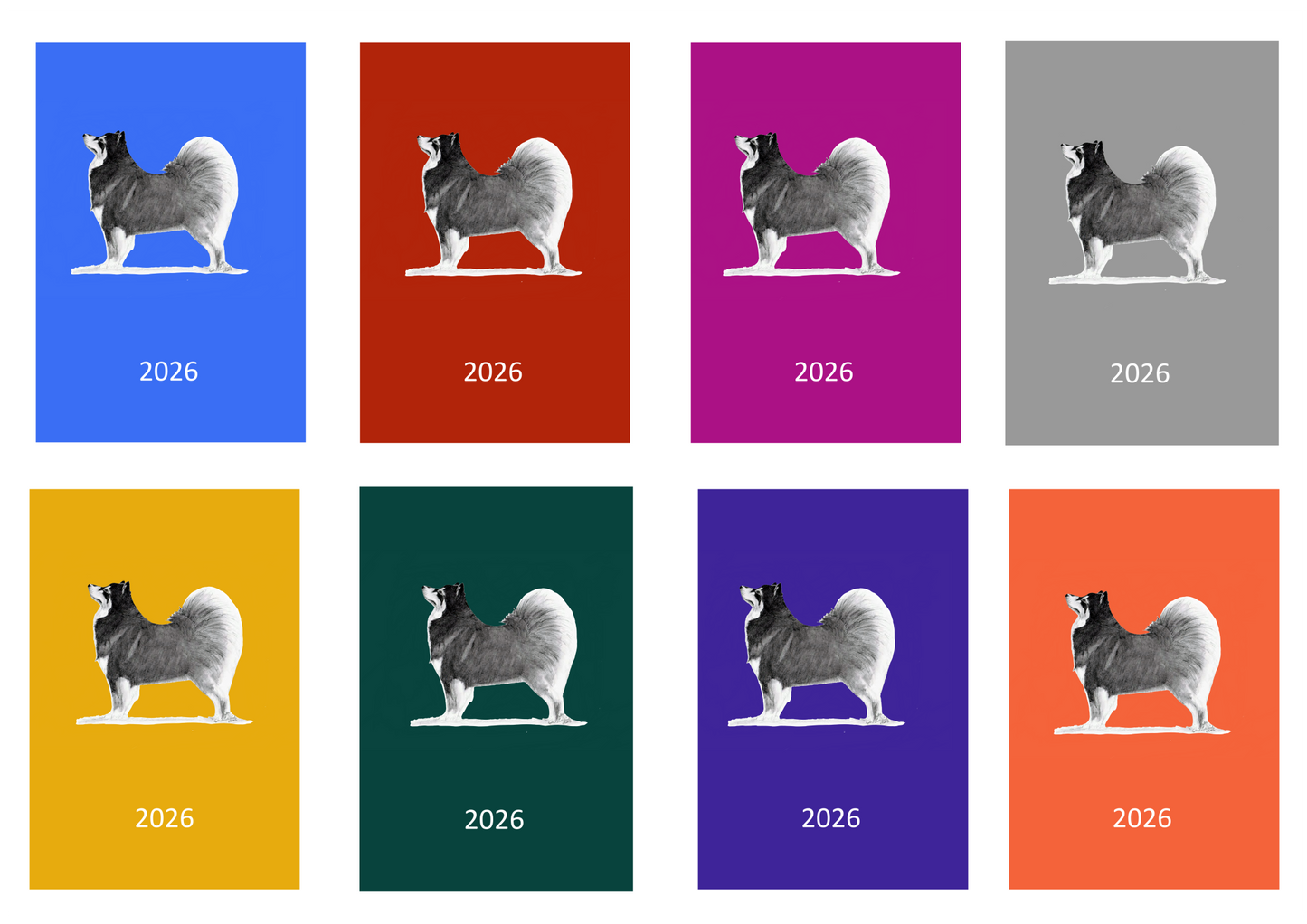 Finnish Lapphund Week Per View 2026 Diary: A4, A5 or A6, Dog Show, Normal or Appointment