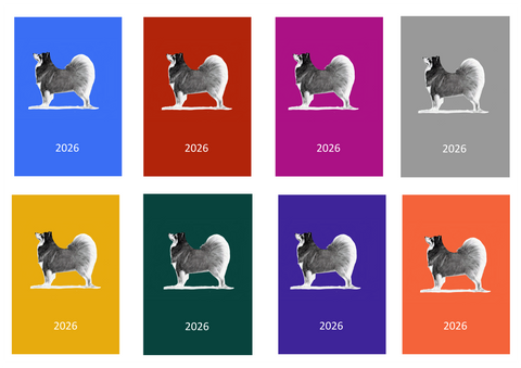 Finnish Lapphund Week Per View 2026 Diary: A4, A5 or A6, Dog Show, Normal or Appointment