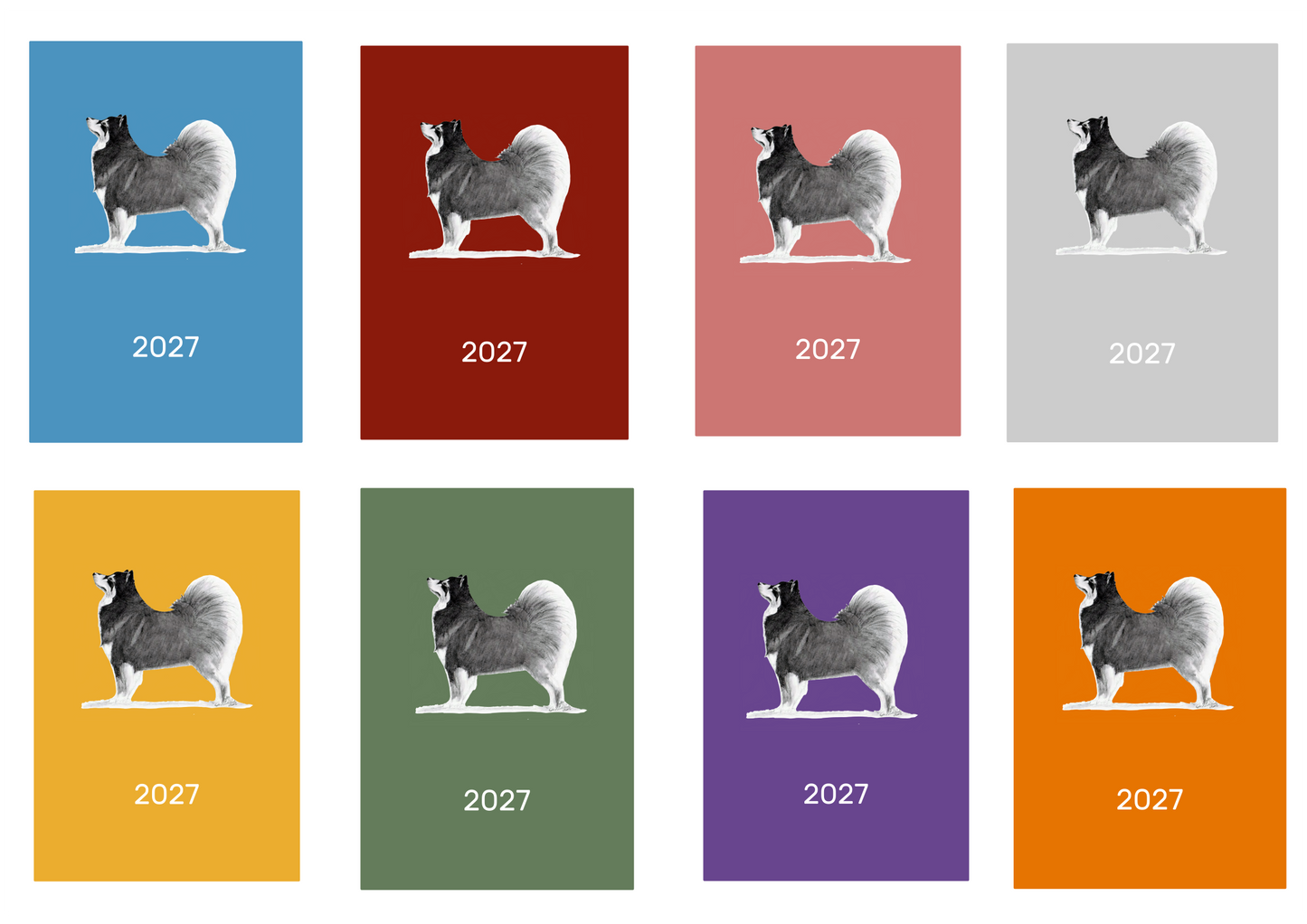 Finnish Lapphund Week Per View 2027 Diary: A4, A5 or A6, Dog Show, Normal or Appointment