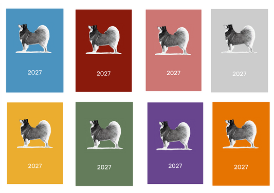 Finnish Lapphund Week Per View 2027 Diary: A4, A5 or A6, Dog Show, Normal or Appointment