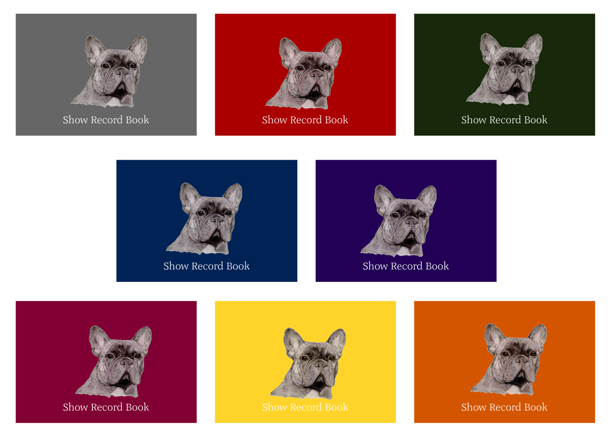 French Bulldog Dog Show Record Book