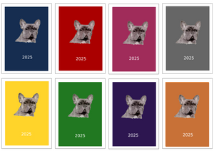 French Bulldog Week Per View Diary: A4, A5 or A6, Dog Show, Normal or Appointment