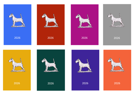 Irish Terrier Week Per View 2026 Diary: A4, A5 or A6, Dog Show, Normal or Appointment